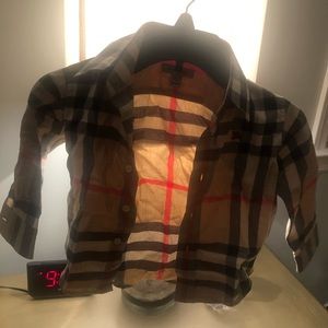 Boys Burberry Shirt